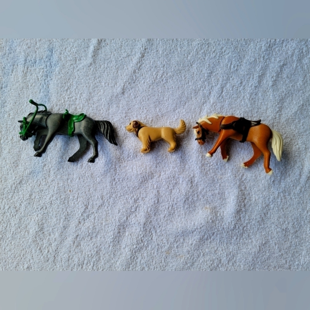 Playmobil Horses and Dog set